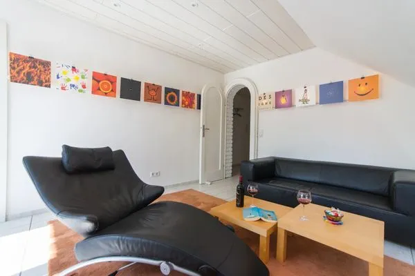Wohnzimmer Bootsweg 8 Vorderdeck Whg. 05
