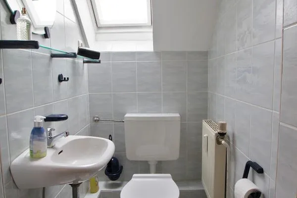 separates WC und Duschbad Haus Wattblick Haus Wattblick Whg. 02