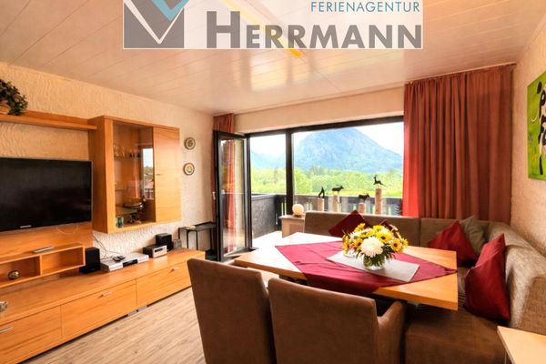 Allgäuer Appartementhaus Appartement Alpenglühen / Whg. 23  - Wohnzimmer