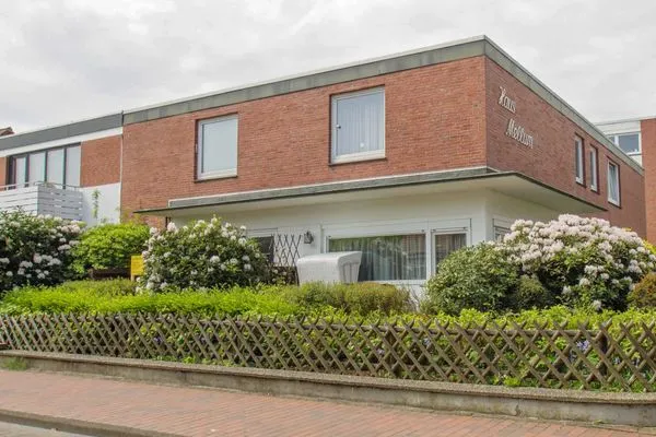 Nordostansicht  Haus Mellum Whg. 06 Leuchtfeuer