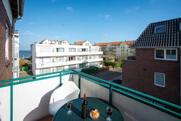 Balkon Haus Klippersteven Haus Klippersteven  Whg. 14 Lüttje Kajüte