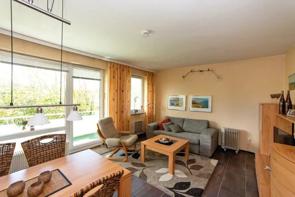 Wohnzimmer Haus am alten Leuchtturm Haus Am Alten Leuchtturm Whg. 18 Sonneneck
