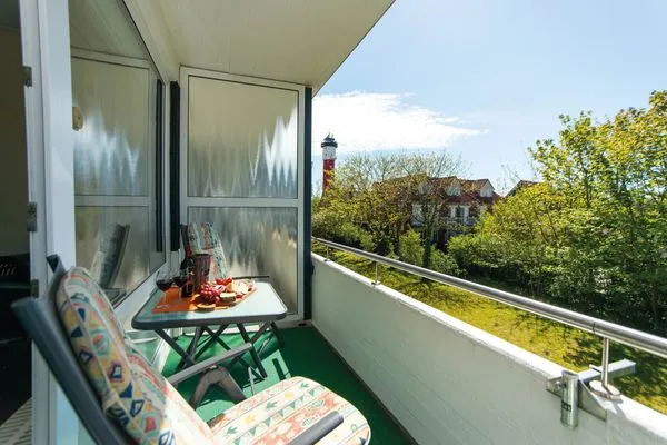 Balkon Haus am alten Leuchtturm Haus Am Alten Leuchtturm Whg. 18 Sonneneck