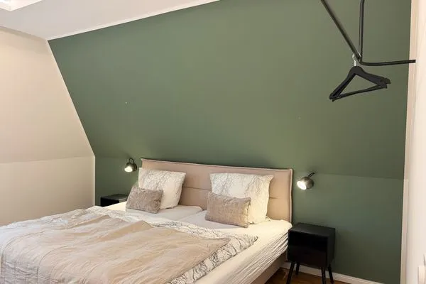 Schlafzimmer  Alte Wassermühle Süd