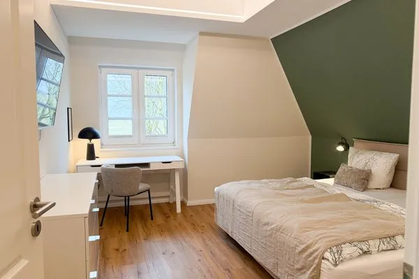 Schlafzimmer  Alte Wassermühle Süd