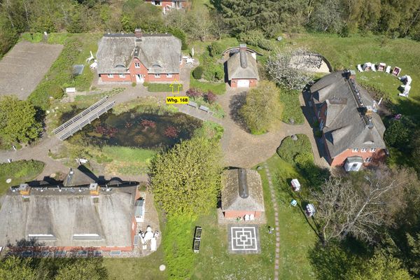 Friesenhof Whg. 16 Amrum - Vogelperspektive