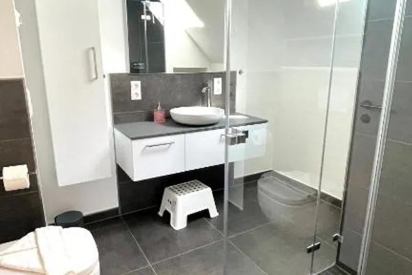 Badezimmer  Kapitänshaus Thule - Ankerplatz