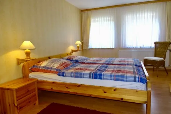 Schlafzimmer  unterm Reet