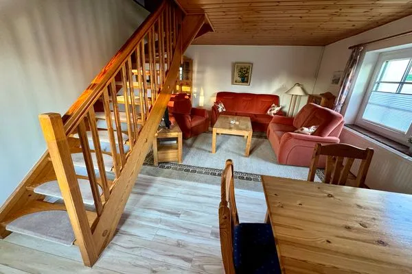 Wohnzimmer  unterm Reet