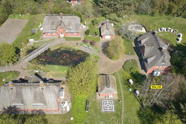 Friesenhof Whg. 24 Amrum - Vogelperspektive