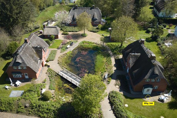 Friesenhof Whg. 34 Amrum - Vogelperspektive