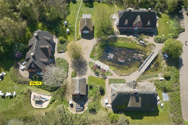 Friesenhof Whg. 21 Amrum - Vogelperspektive