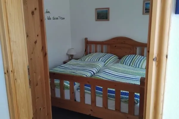 Schlafzimmer  Ferienwohnung Feddersen