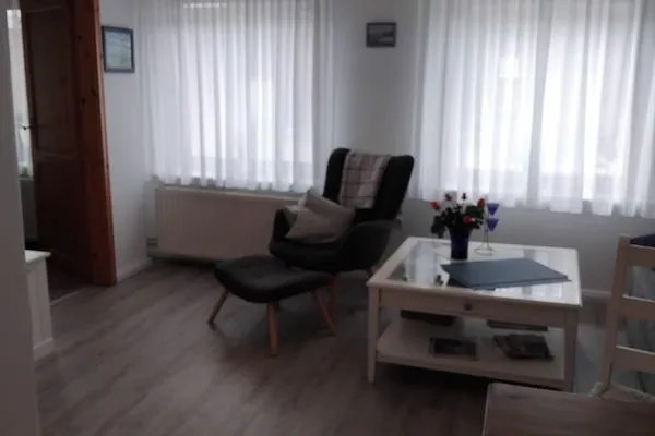 Wohnzimmer  Ferienwohnung Feddersen