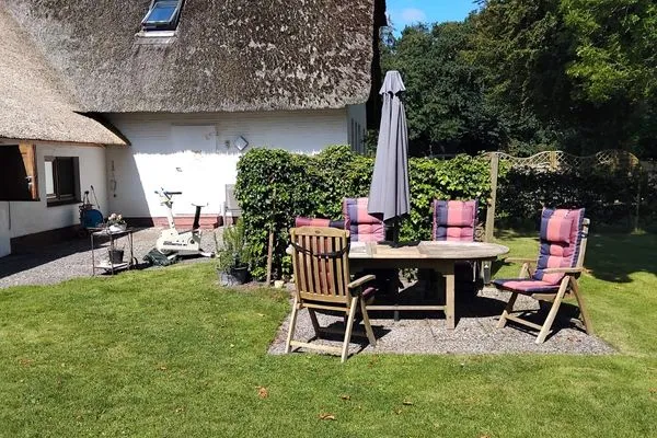 Gartenblick  Ferienwohnung Feddersen