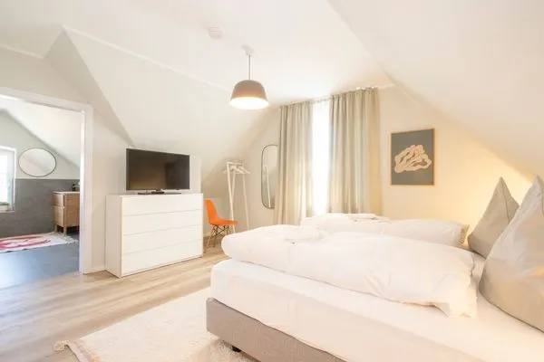 Schlafzimmer  Dünenquartier im Haus Dünenlust