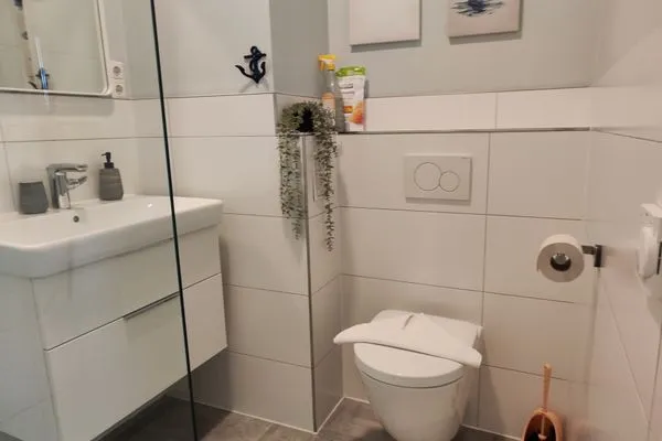Badezimmer  Küstennest Grömitz