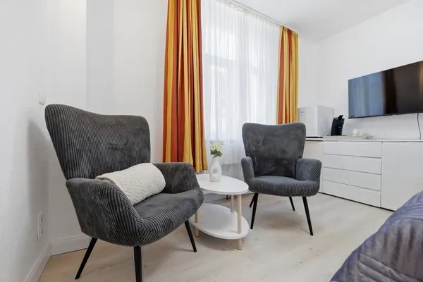 Wohnzimmer  Villa Ascania, Zimmer 1