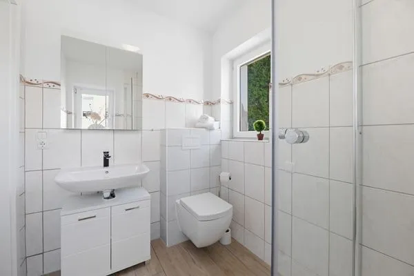 Badezimmer  Villa Ascania, Zimmer 1