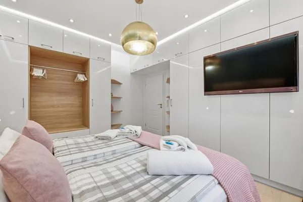 Schlafzimmer  Wald & Meer Apartments, FeWo III: Waldduft