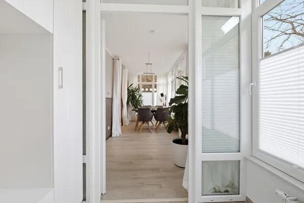 Wohnzimmer  Wald & Meer Apartments, FeWo III: Waldduft