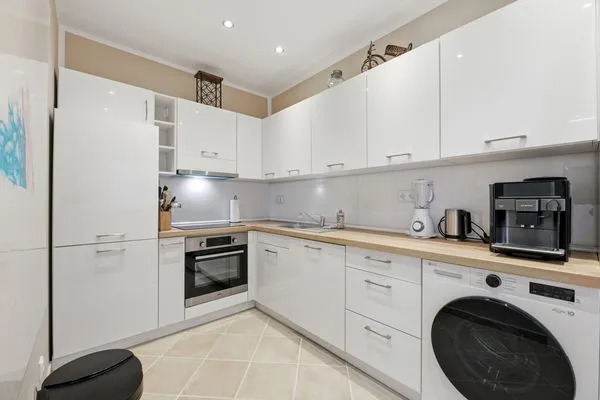 Küche / Küchenzeile  Wald & Meer Apartments, FeWo III: Waldduft