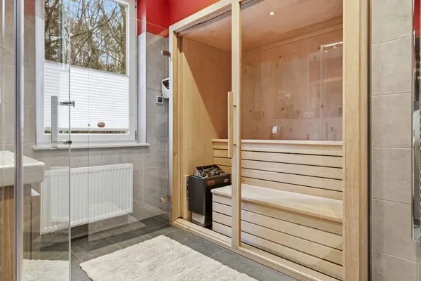 Sauna  Wald & Meer Apartments, FeWo III: Waldduft