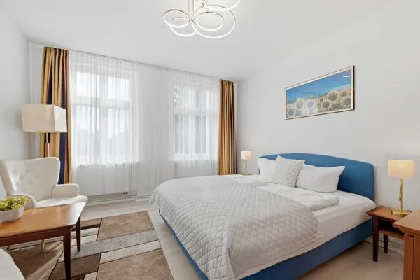 Schlafzimmer  Villa Ascania, Whg. 2