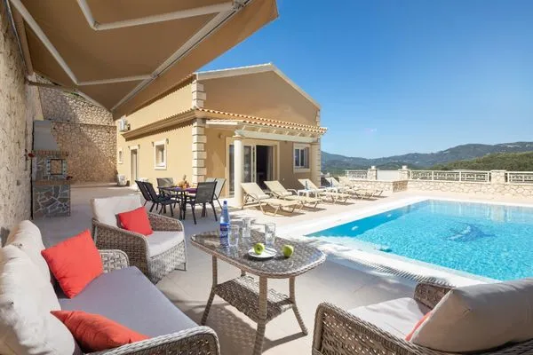 Pool  Villa Korfiatissa