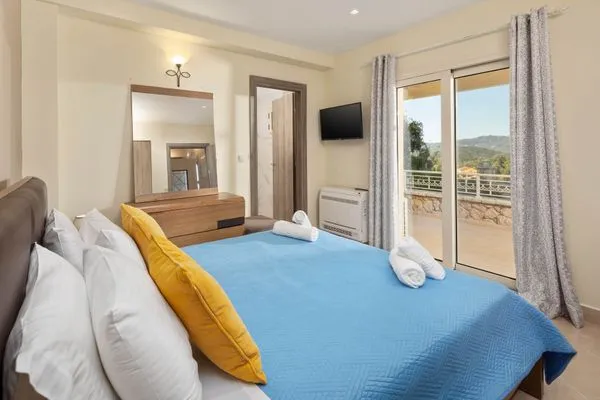 Schlafzimmer  Villa Korfiatissa