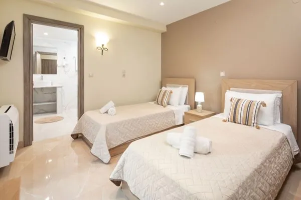 Schlafzimmer  Villa Korfiatissa