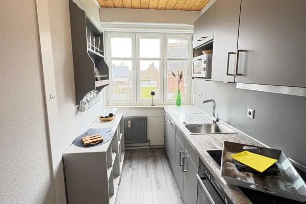 Küche / Küchenzeile  Ferienwohnung Heimat auf Zeit Pellworm