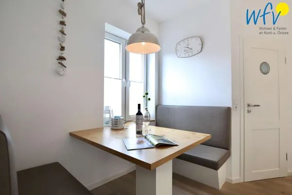 Essbereich Alte Feuerwache Ferienwohnung 6