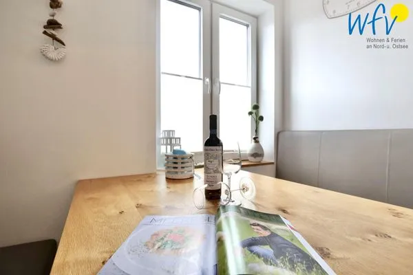 Essbereich Alte Feuerwache Ferienwohnung 6