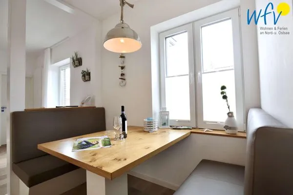 Essbereich Alte Feuerwache Ferienwohnung 6