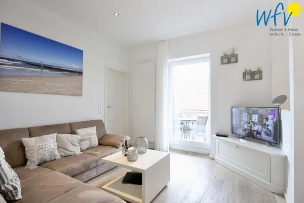 Wohnzimmer Alte Feuerwache Ferienwohnung 6