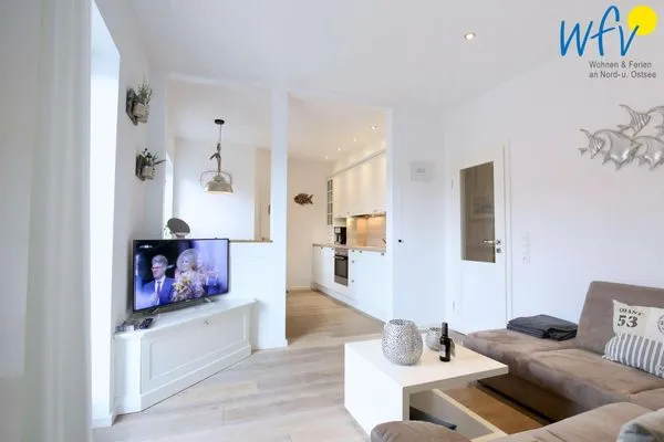 Wohnzimmer Alte Feuerwache Ferienwohnung 6