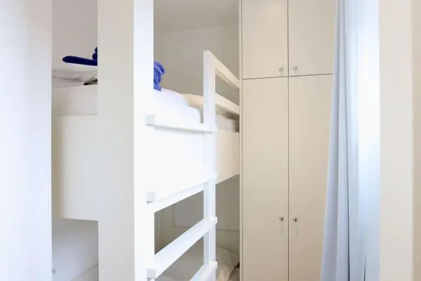 Schlafzimmer Alte Feuerwache Ferienwohnung 6