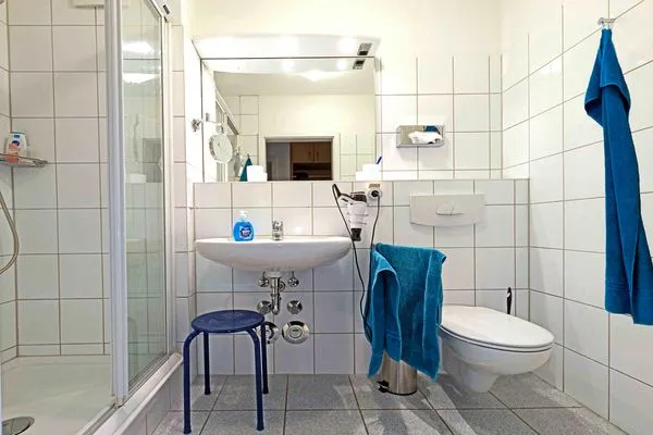 Bad mit Dusche Residenz am Strand Wohnung 2-46