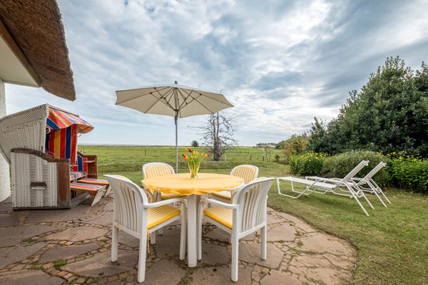 Witjhüs Whg. 1A Amrum - Terrasse