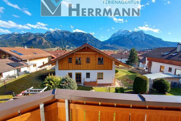  Ferienwohnung Fernsicht Ferienwohnungen in Schwangau - Landschaft