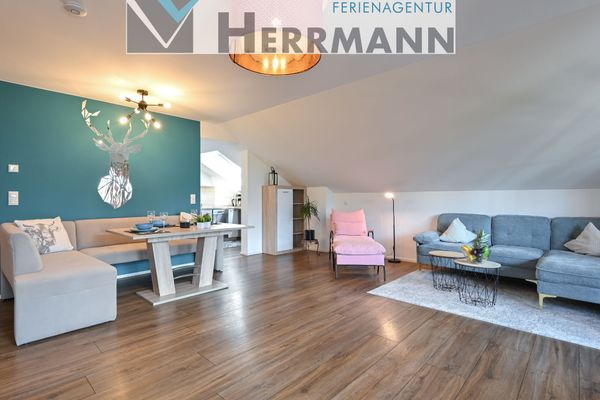  Ferienwohnung Griabig Ferienwohnungen in Schwangau - Wohnzimmer