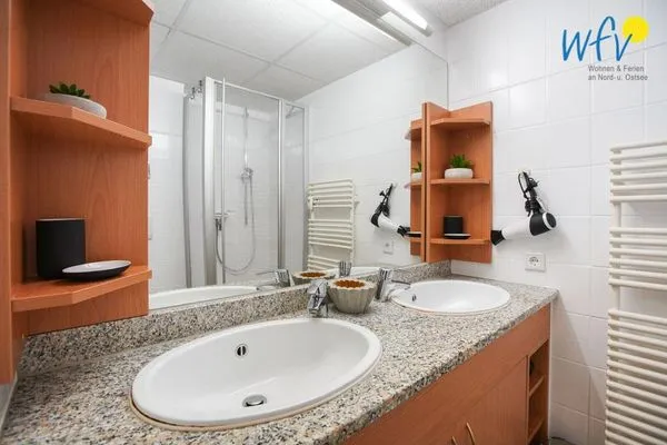 Badezimmer Appartement-Haus Regina Ferienwohnung Sonnendeck
