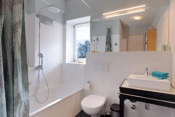 Badezimmer  Ferienwohnung Penthuus