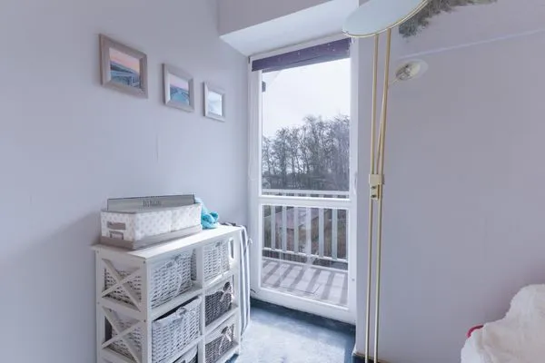 Schlafzimmer  Ferienwohnung Penthuus