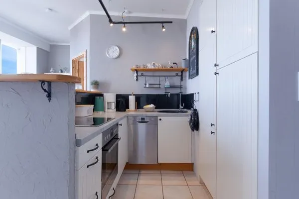 Küche / Küchenzeile  Ferienwohnung Penthuus