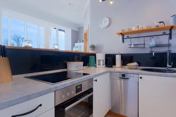 Küche / Küchenzeile  Ferienwohnung Penthuus