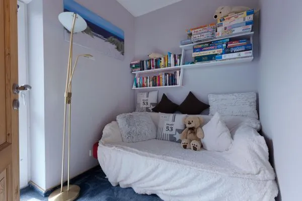 Schlafzimmer  Ferienwohnung Penthuus