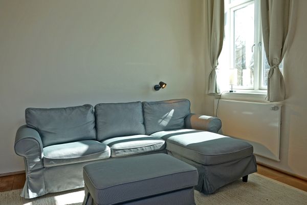  Ferienwohnung Mühlendeich Welt / Vollerwiek - Sofa