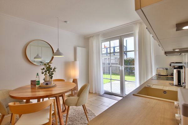 Villa Vivaldi Ferienwohnung 3 Wangerooge - Küche / Küchenzeile
